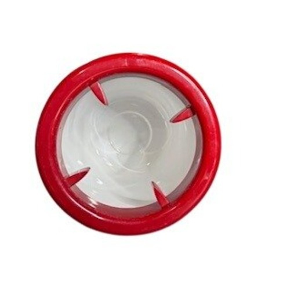 KitchenAid Ice Cream Maker Freezer Bowl Replacement Red White - Picture 2 of 3